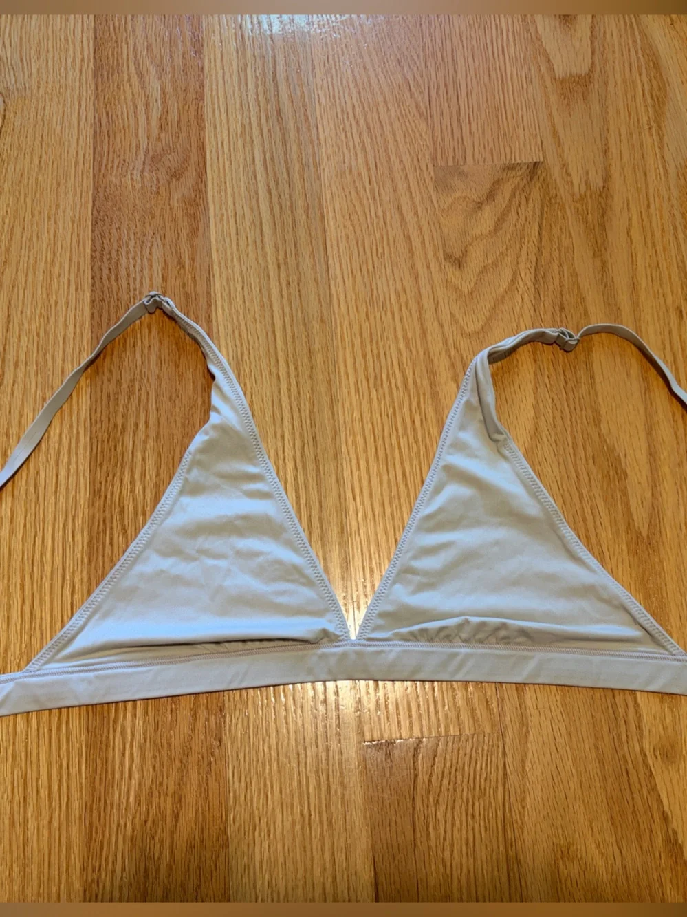 lululemon athletica Light Gray Triangle Bralette
